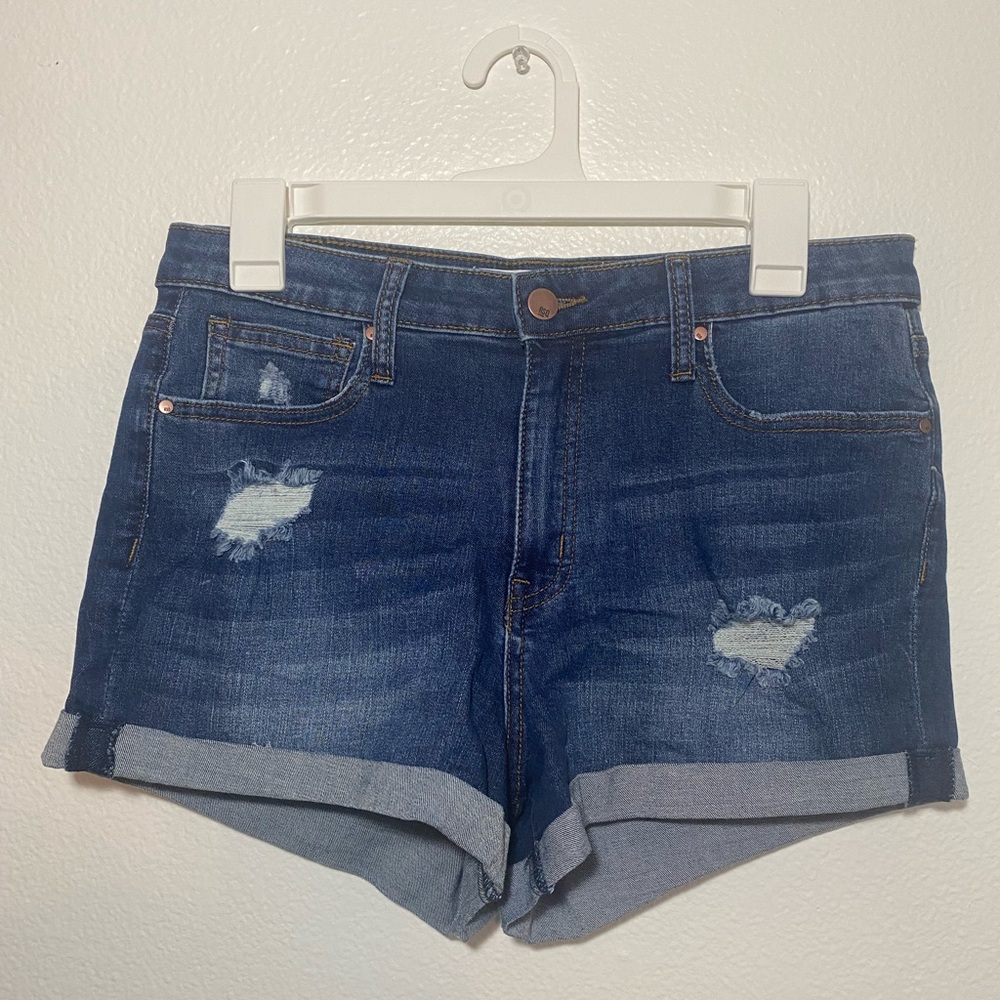 RSQ Jean Shorts (dark blue)